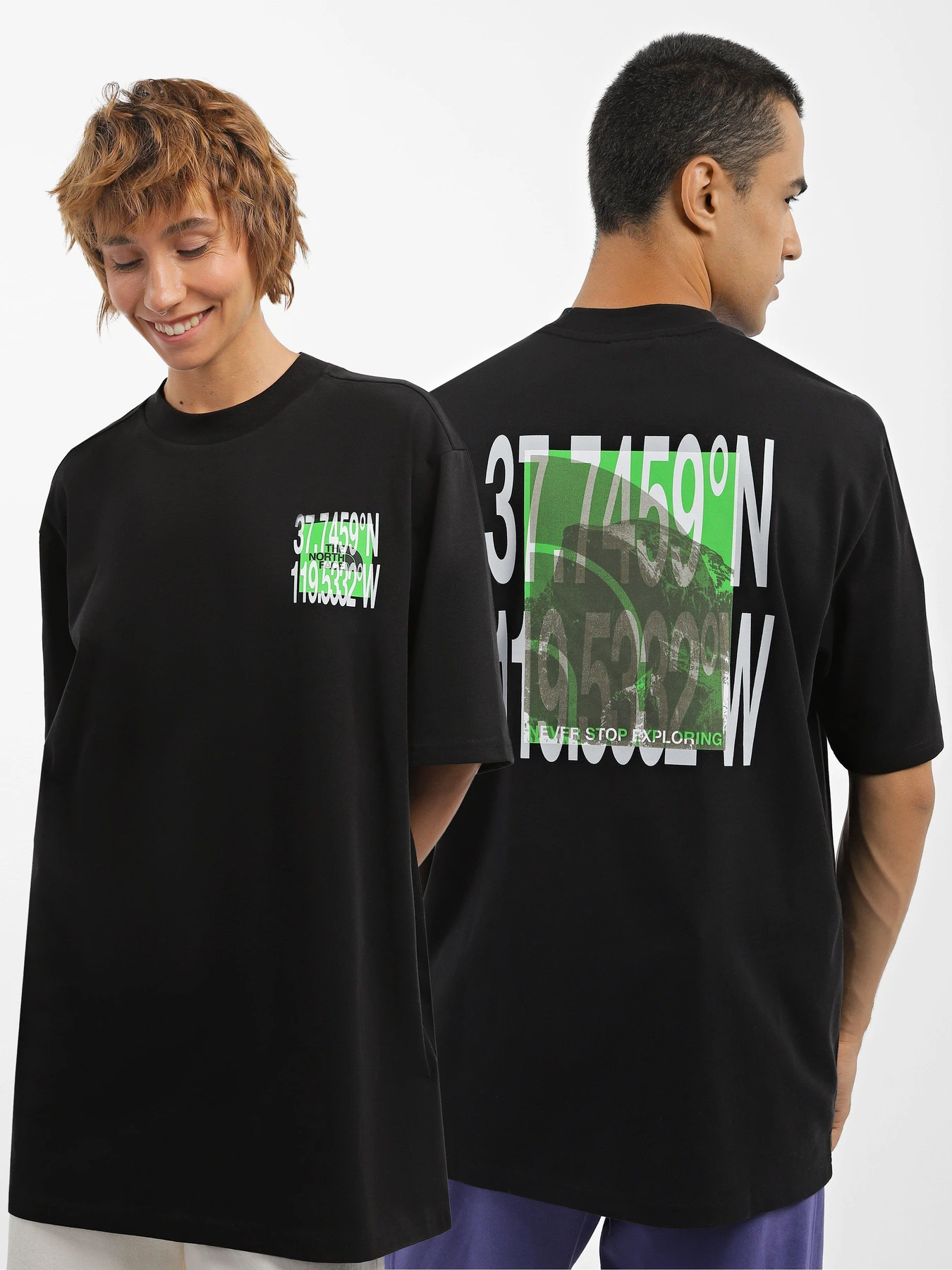 Футболки и поло The North Face Graphic Box Fit модель NF0A8535JK31 Футболки и поло The North Face Graphic Box Fit модель NF0A8535JK31 Фото