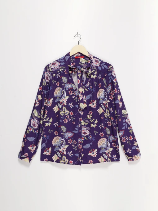 Рубашки S.Oliver модель 04899114876_фіолетовий комб. Фото