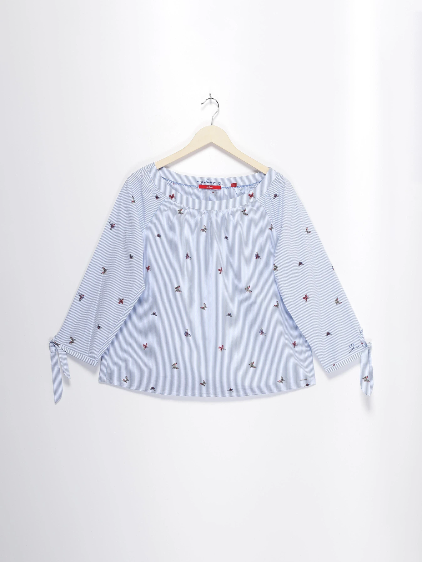 Рубашки S.Oliver модель 04899194759_блакитний комб. Фото
