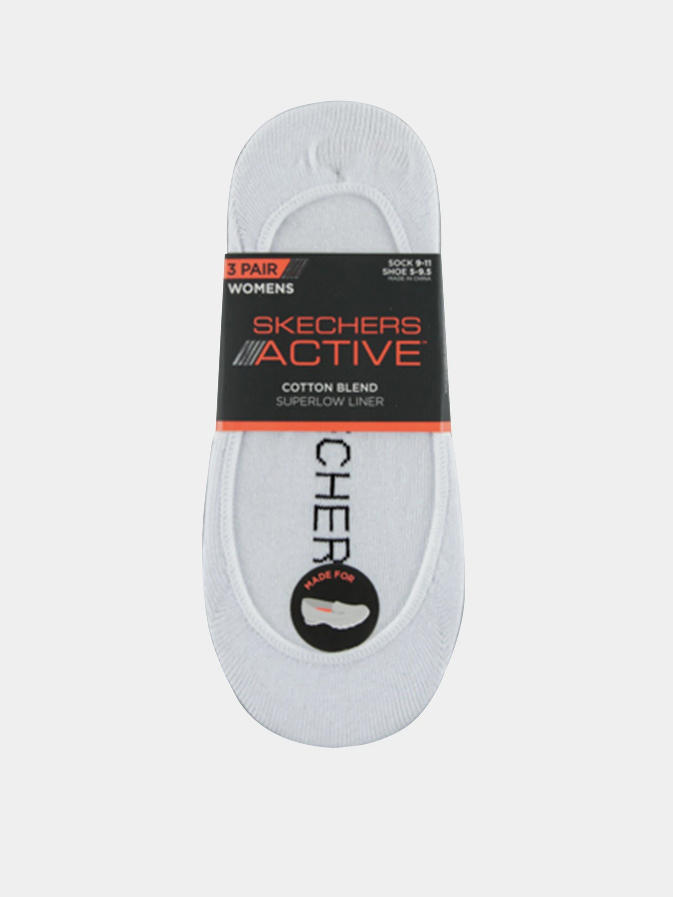 Носки и гольфы Skechers 3 Pair Active Superlow Line модель S107690-117 Носки и гольфы Skechers 3 Pair Active Superlow Line модель S107690-117 Фото