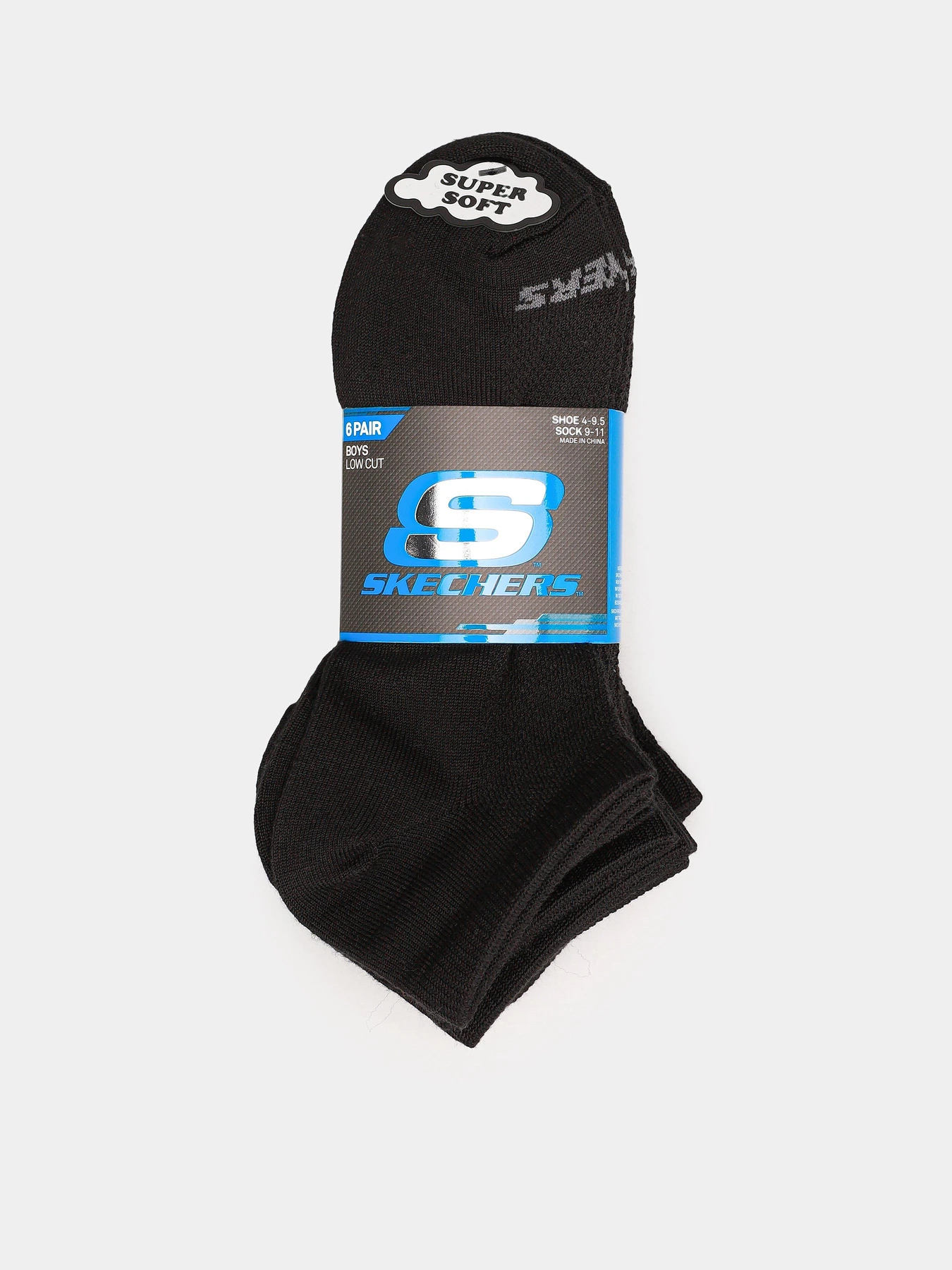 Носки и гольфы Skechers 6 Pair Low Cut модель S112222-001 Носки и гольфы Skechers 6 Pair Low Cut модель S112222-001 Фото