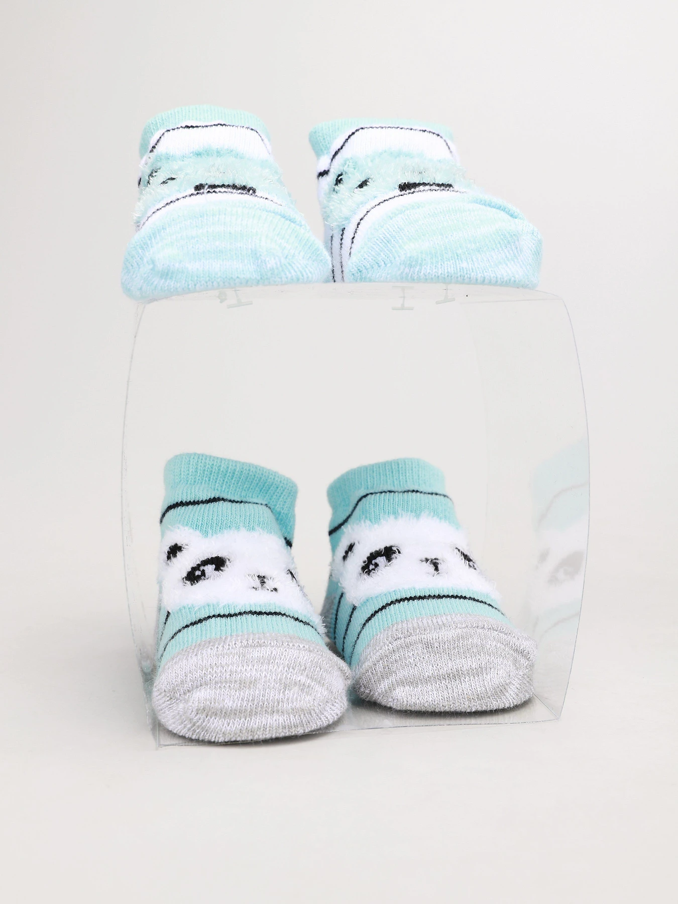 Шкарпетки та гольфи Skechers 2 Pair Cotton Booties 0-12м модель S116518-428 Шкарпетки та гольфи Skechers 2 Pair Cotton Booties 0-12м модель S116518-428 Фото