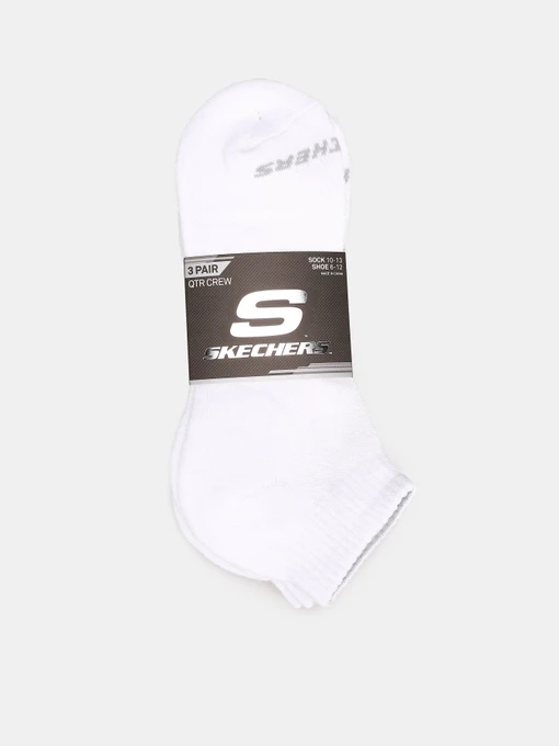 Носки и гольфы Skechers 3 Pair Sports Qtr Crew 43-46 модель S111035-100-9 Фото