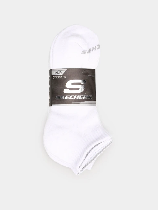 Носки и гольфы Skechers 3 Pair QTR Crew 43-46 модель S111035-100-10 Фото