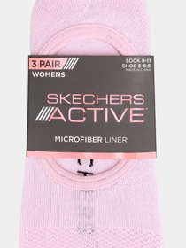 Носки и гольфы Skechers 3 Pair Active Microfiber Liner модель S113837-683 Фото