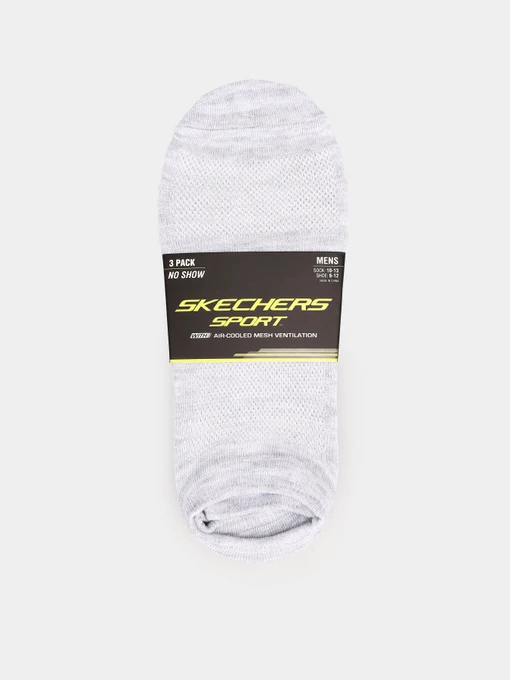 Носки и гольфы Skechers 3 Pack No Show Sport модель S115749-095 Фото