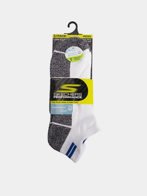 Носки и гольфы Skechers 3 Pack Low Cut Performance модель S115421-109 Фото