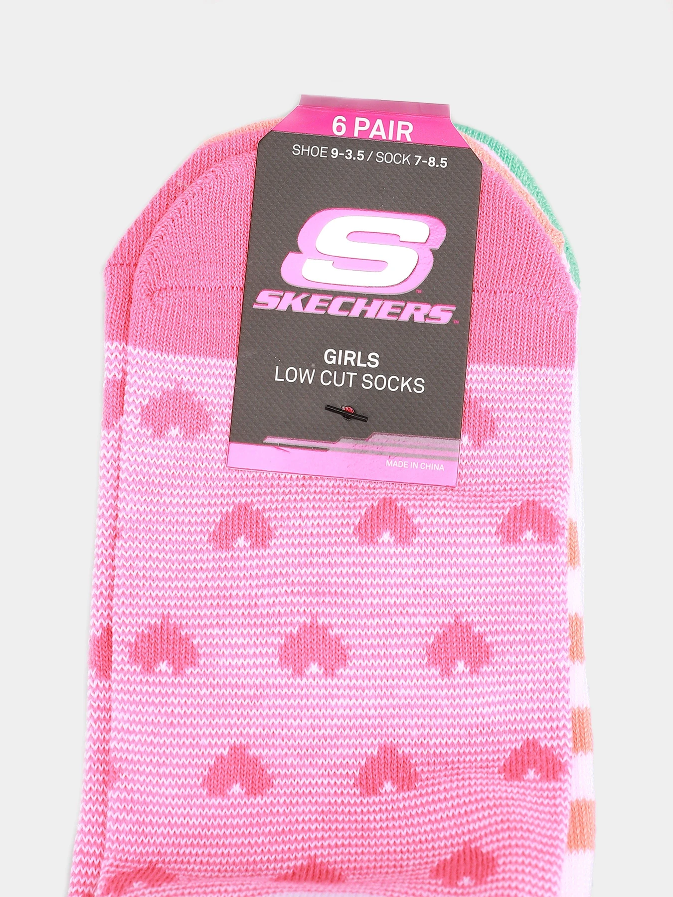 Носки и гольфы Skechers 6 Pair Low Cut модель S116502-102 Фото