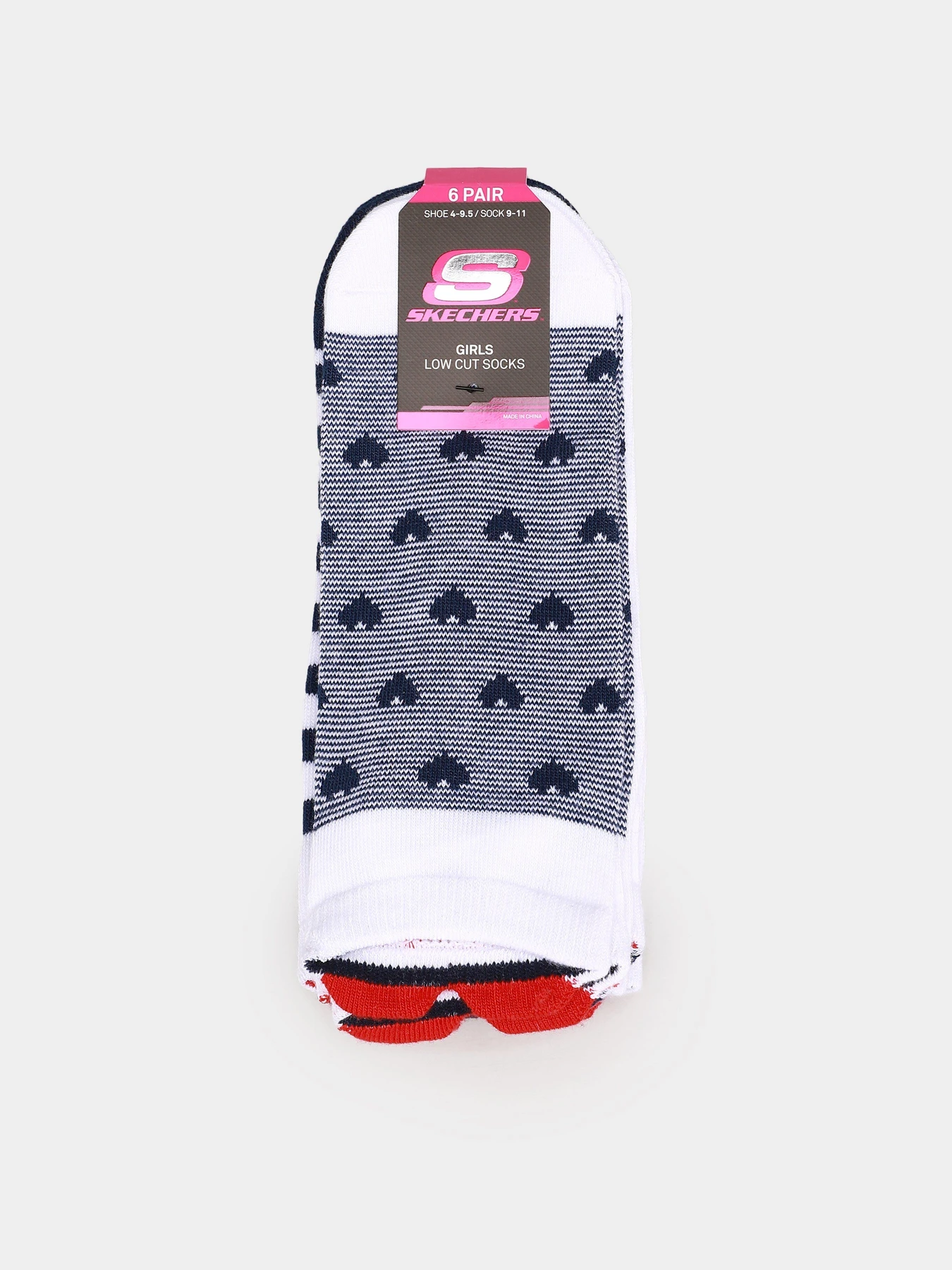 Шкарпетки та гольфи Skechers 6 Pair Low Cut 25,5 - 27,5 модель S116502-411 Шкарпетки та гольфи Skechers 6 Pair Low Cut 25,5 - 27,5 модель S116502-411 Фото
