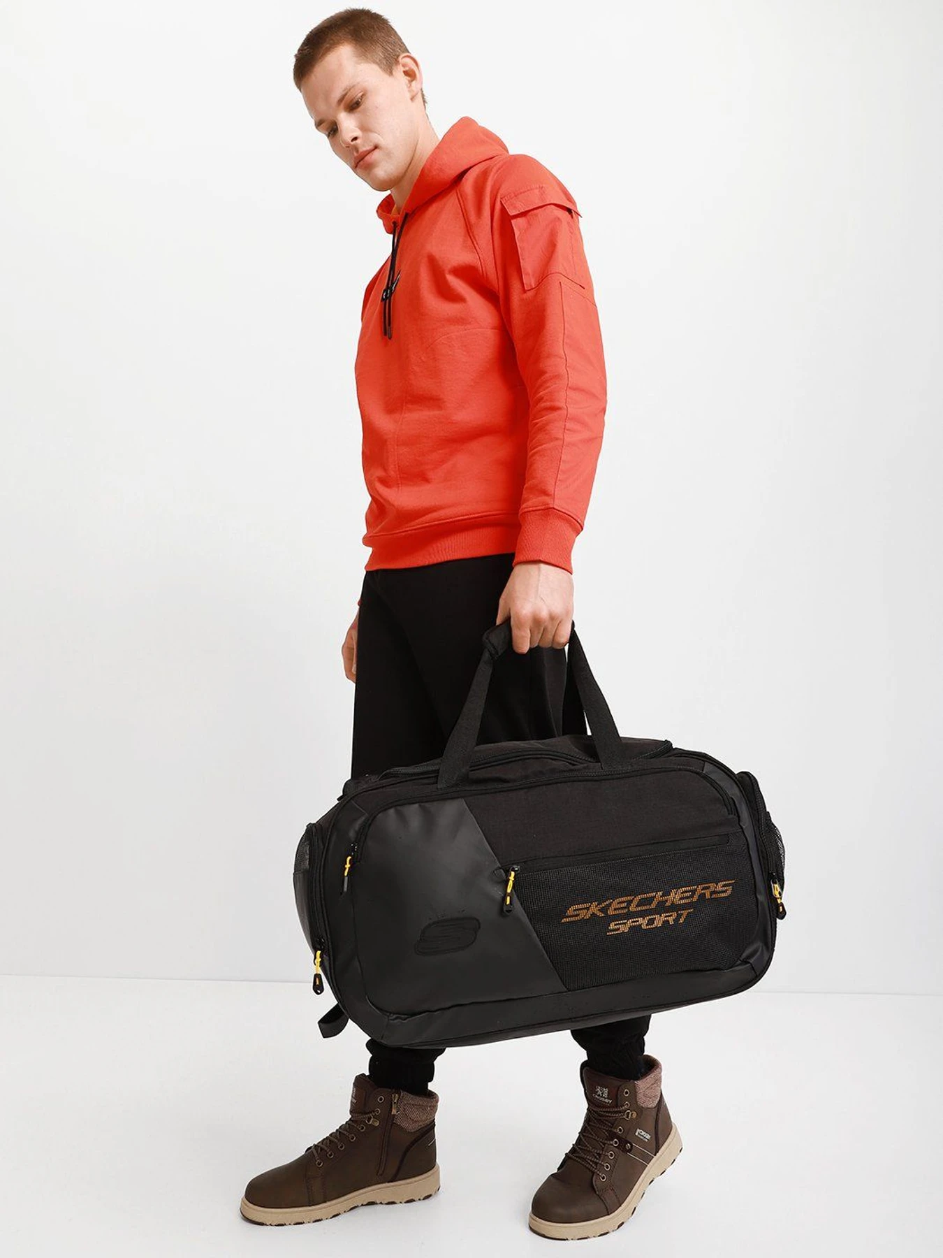 Сумки Skechers Accessories Small OTG Duffel Bag модель B0419 SCTW BLK Фото