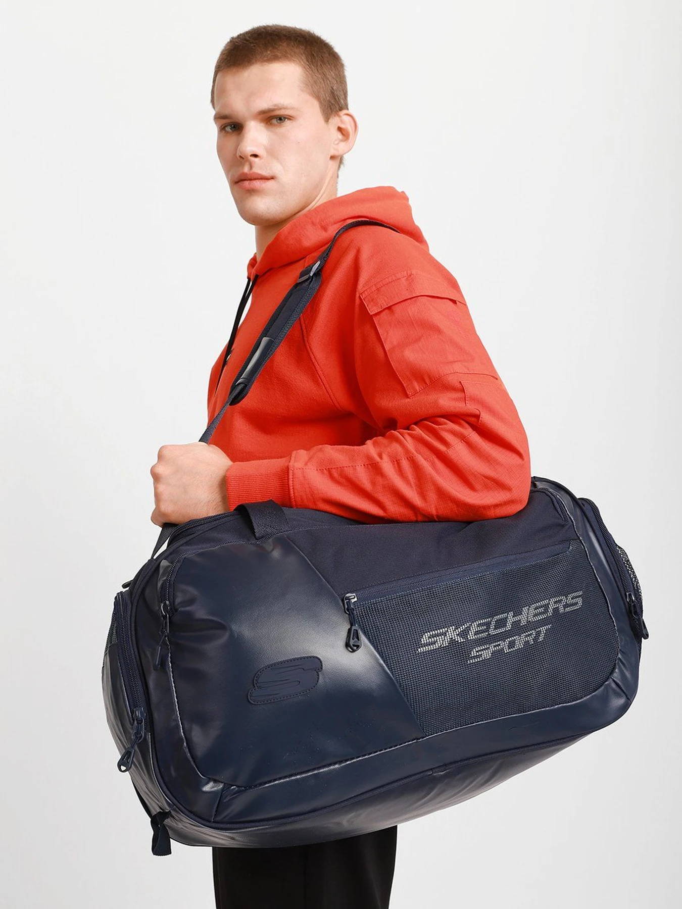 Сумки Skechers Accessories Small OTG Duffel Bag модель B0419 SCTW BLU Фото