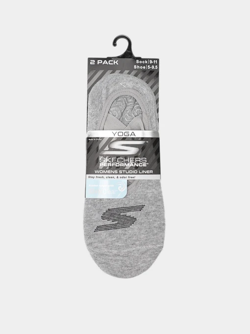 Шкарпетки та гольфи Skechers Low Cut Heel Tab Socks модель S117018-030 Фото