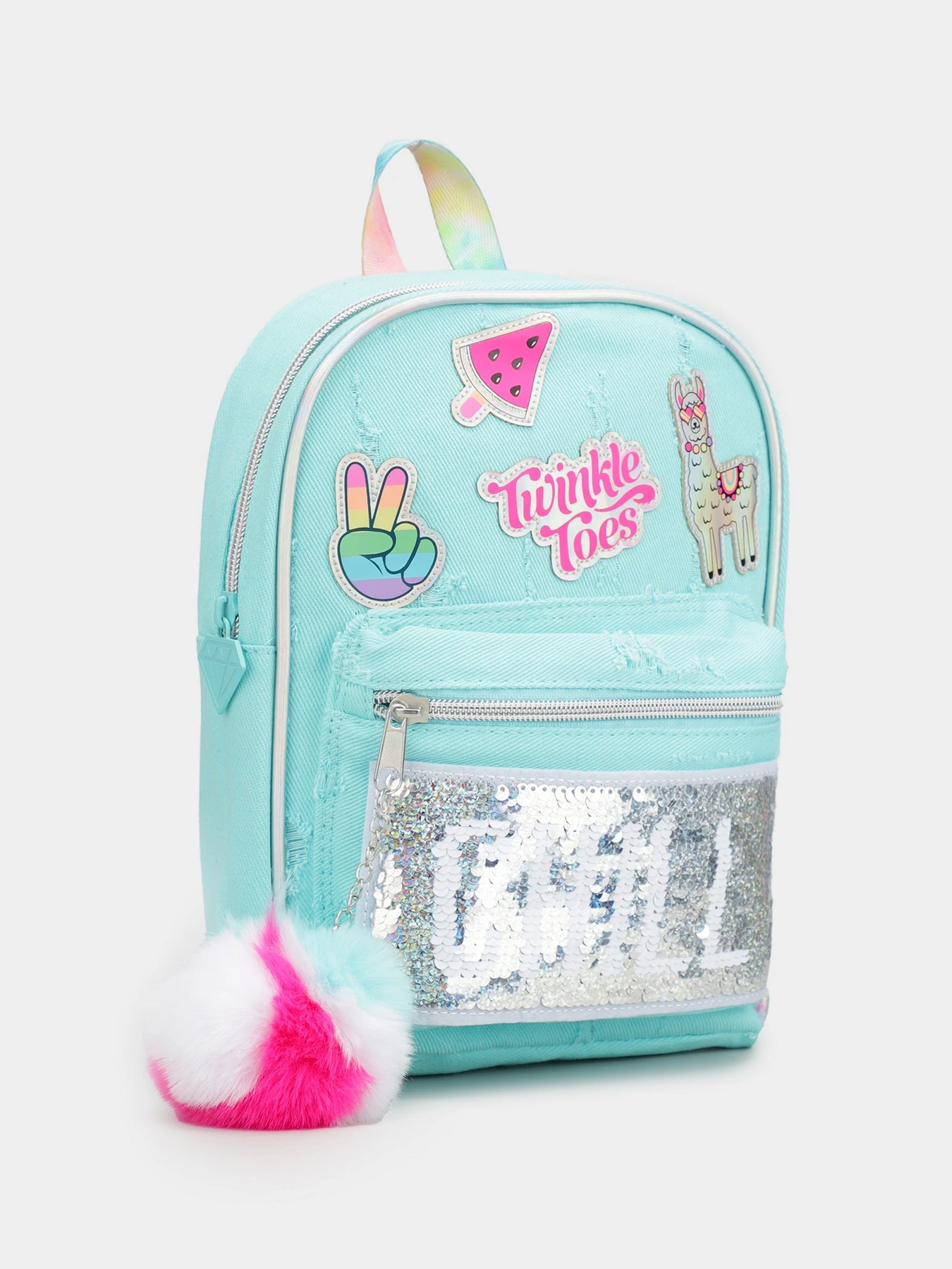 Рюкзаки Skechers MINI REVERSE SEQUENCE TWINKLE TOES BACKPACK модель SKTT6883 AQUA Рюкзаки Skechers MINI REVERSE SEQUENCE TWINKLE TOES BACKPACK модель SKTT6883 AQUA Фото
