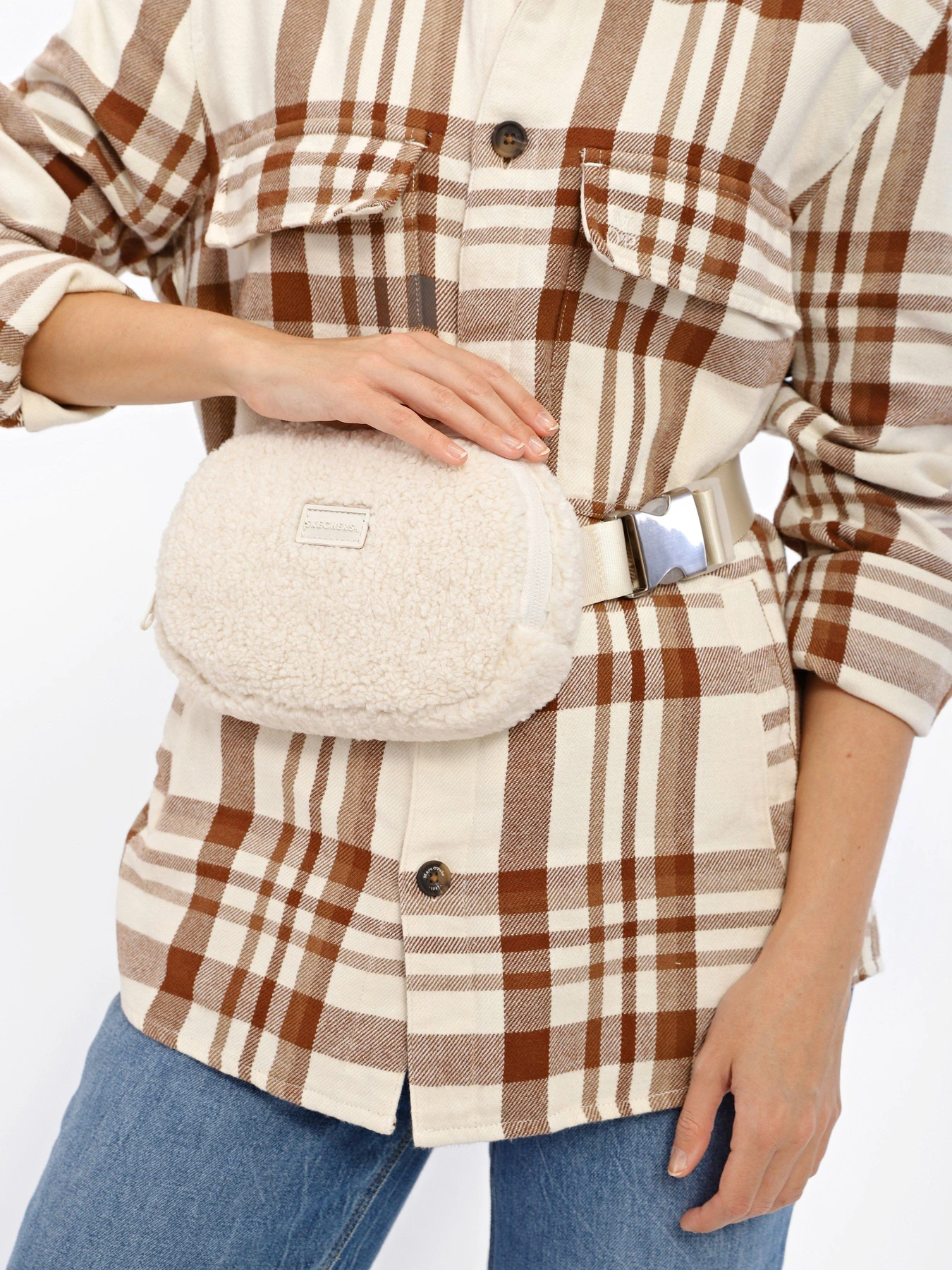 Сумки Skechers Faux Sherpa модель SKCH8034 OFWT Сумки Skechers Faux Sherpa модель SKCH8034 OFWT Фото