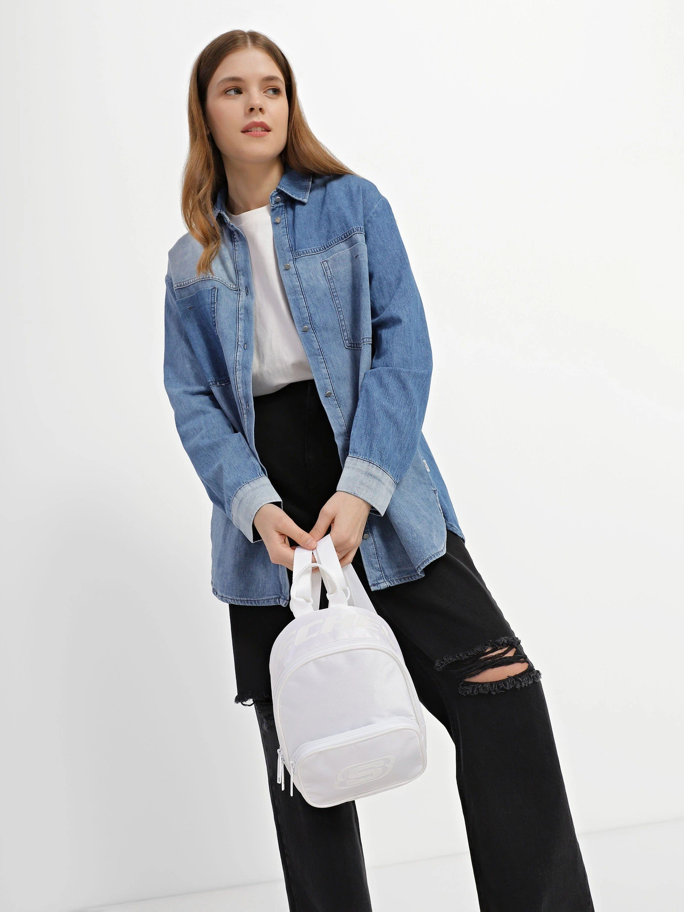 Рюкзаки Skechers STAR модель SKCH7503 WHT Рюкзаки Skechers STAR модель SKCH7503 WHT Фото