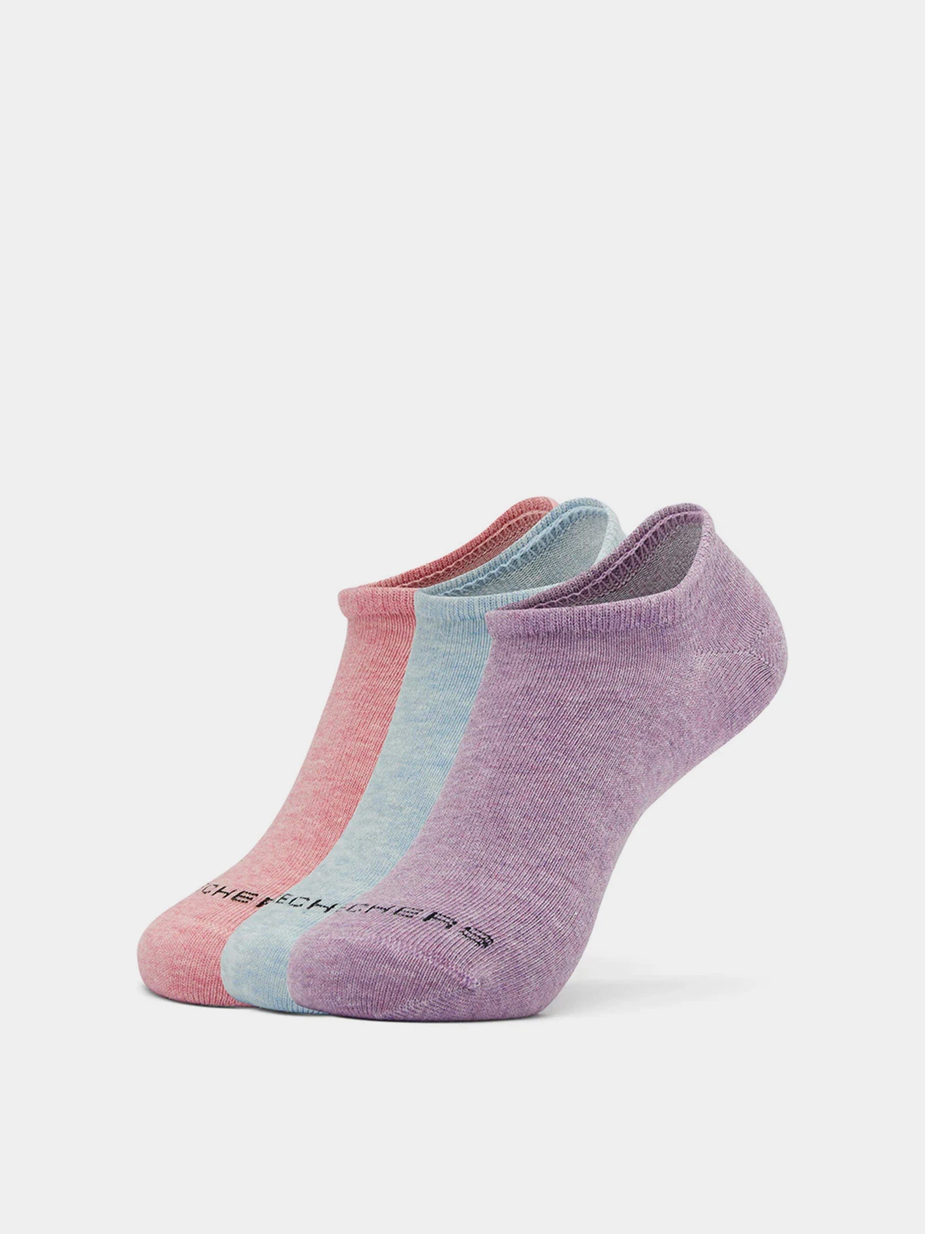 Шкарпетки та гольфи Skechers 3PK NON TERRY NO SHOW модель S117214-678 Шкарпетки та гольфи Skechers 3PK NON TERRY NO SHOW модель S117214-678 Фото
