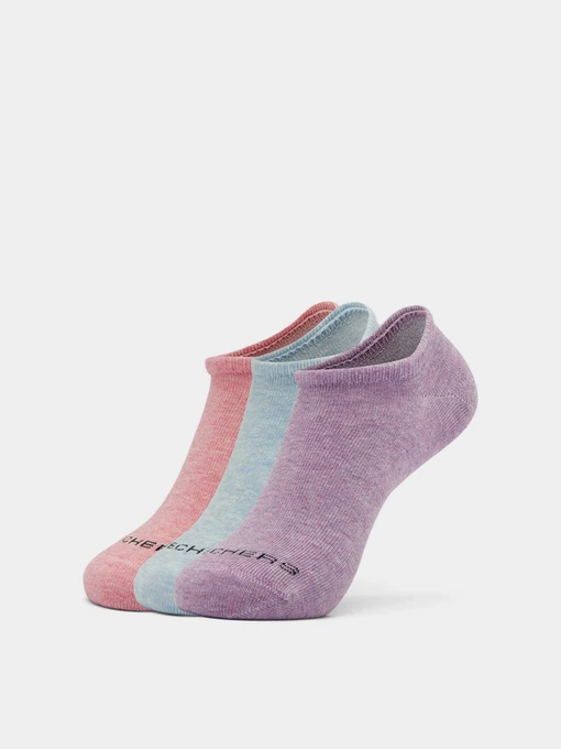 Шкарпетки та гольфи Skechers 3PK NON TERRY NO SHOW модель S117214-678 Фото