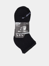 Шкарпетки та гольфи Skechers 3PK 1/2 TERRY QTR CREW модель S111035-001 Фото