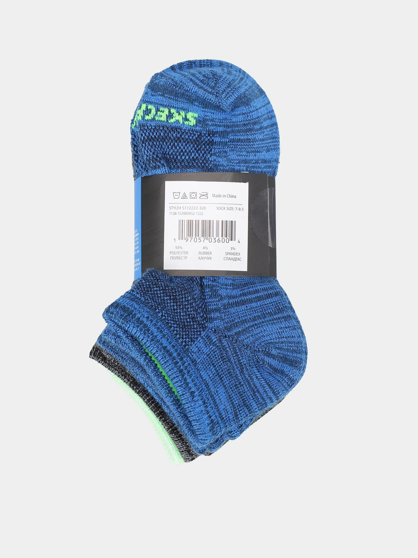 Носки и гольфы Skechers 6PK NON TERRY LOW CUT модель S112222-320 Носки и гольфы Skechers 6PK NON TERRY LOW CUT модель S112222-320 Фото