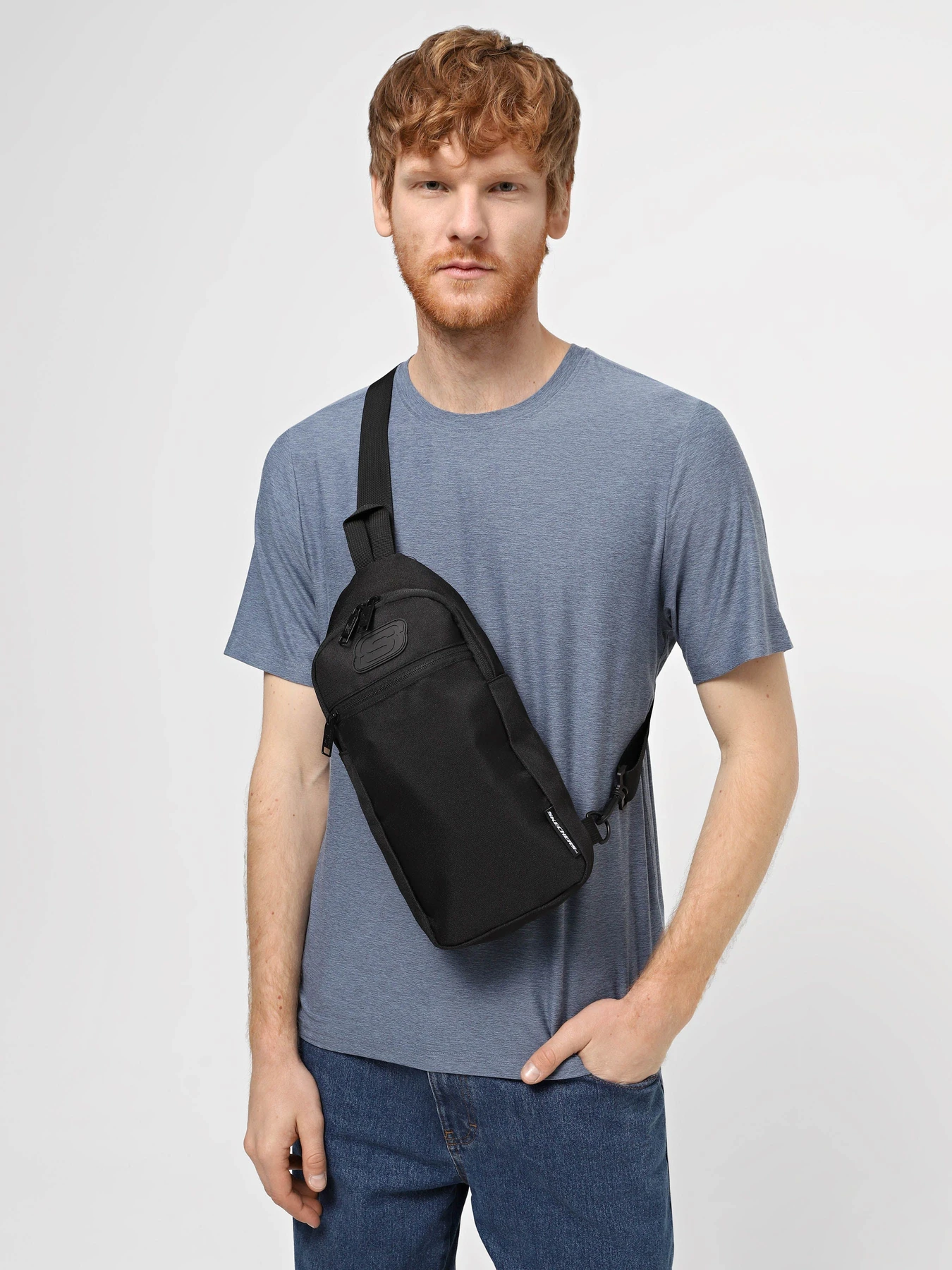 Сумки Skechers Command Sling модель SKCH8069 BLK Сумки Skechers Command Sling модель SKCH8069 BLK Фото