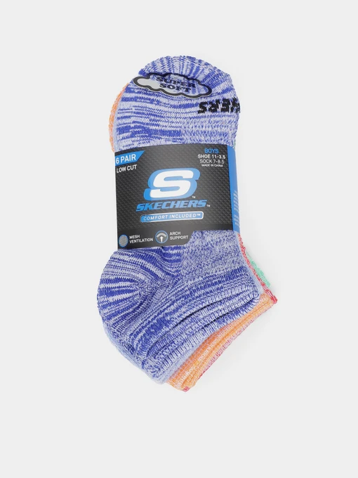 Шкарпетки та гольфи Skechers 6PK NON TERRY LOW CUT модель S112222-433 Фото