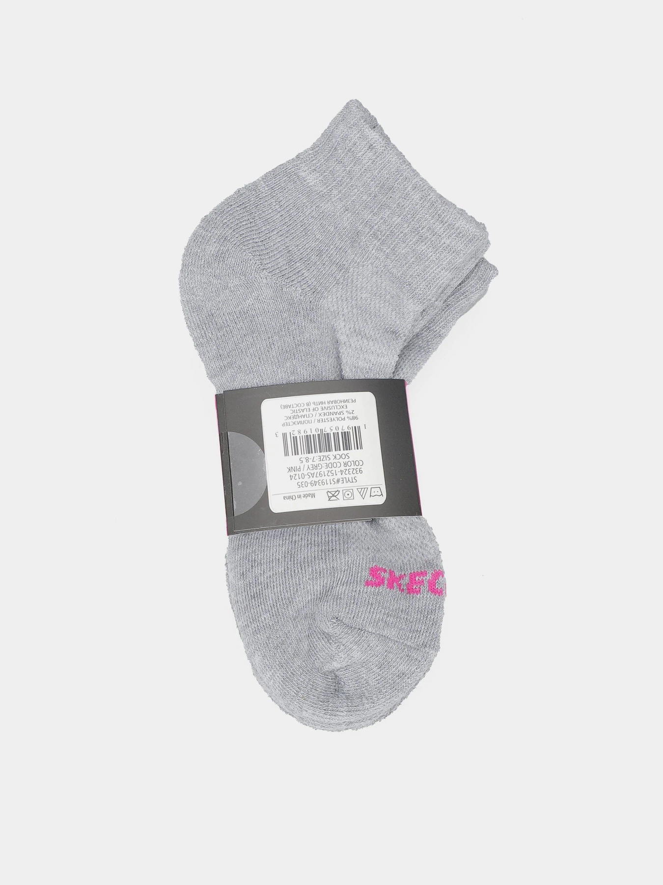 Носки и гольфы Skechers 3PK 1/2 TERRY QTR CREW модель S119349-035 Носки и гольфы Skechers 3PK 1/2 TERRY QTR CREW модель S119349-035 Фото