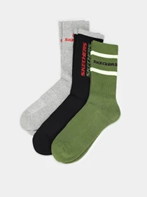 Шкарпетки та гольфи Skechers 3PK 1/2 TERRY CREW модель S600476-315 Фото