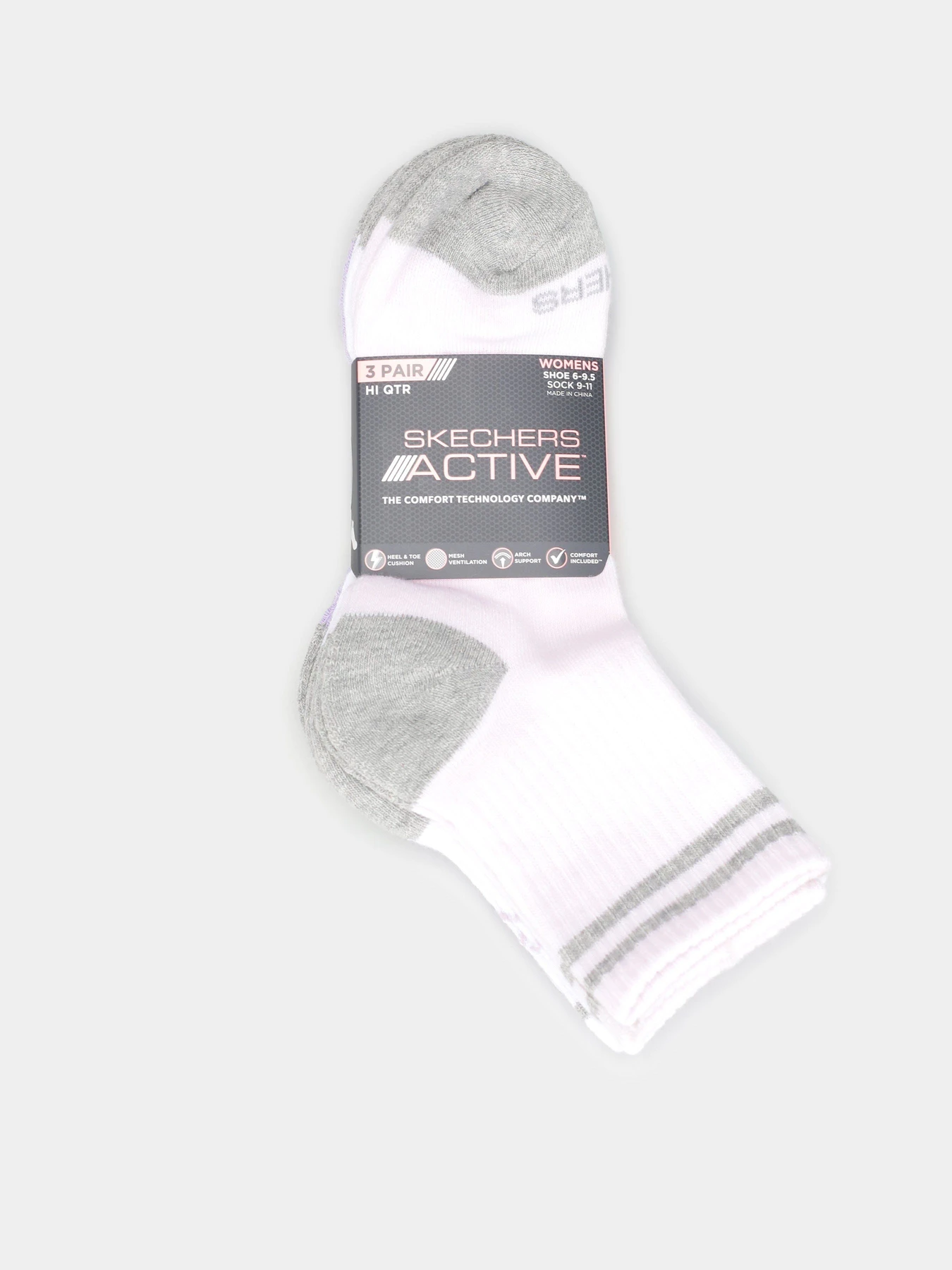 Носки и гольфы Skechers Terry Qtr Crew 35 - 39,5 модель S600452-678 Носки и гольфы Skechers Terry Qtr Crew 35 - 39,5 модель S600452-678 Фото