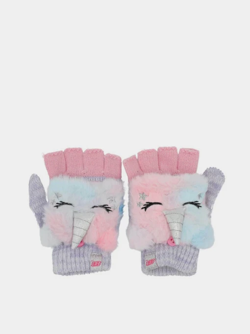 Рукавиці та рукавички Skechers Flip Top Pretty Unicorn модель SGK8029 PUR Фото