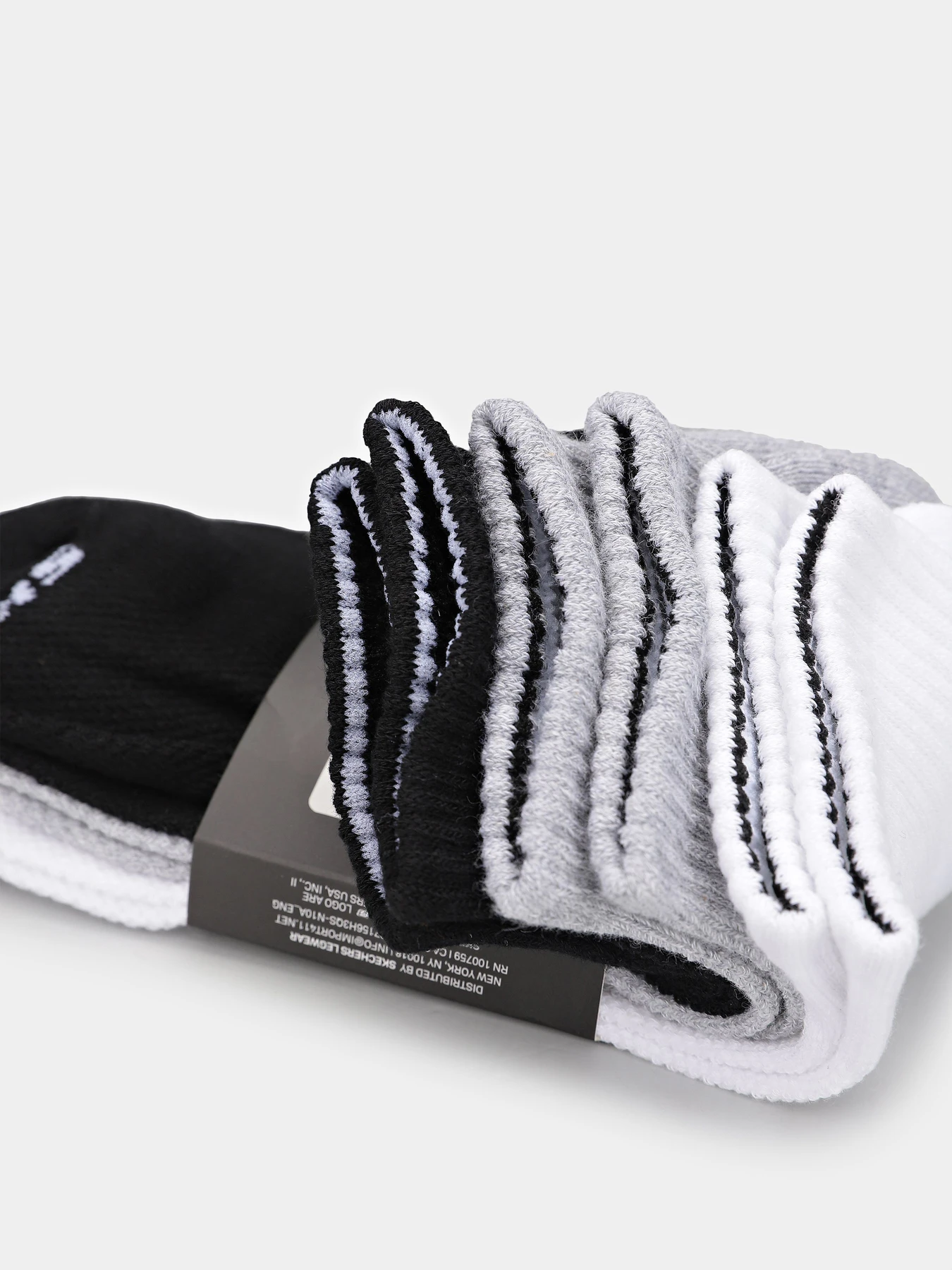 Шкарпетки та гольфи Skechers 3PK 1/2 TERRY QTR CREW модель S111035-107 Шкарпетки та гольфи Skechers 3PK 1/2 TERRY QTR CREW модель S111035-107 Фото