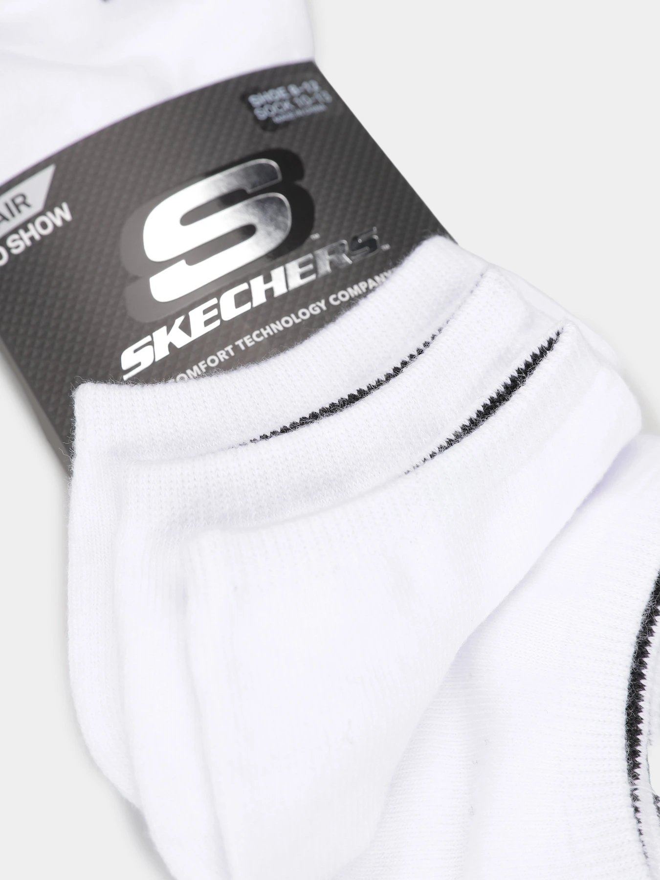 Носки и гольфы Skechers 3PK NON TERRY NO SHOW модель S114041-100-10 Фото