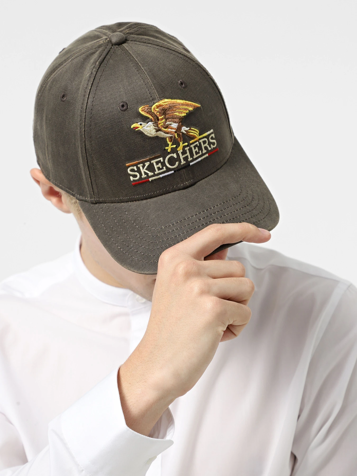 Шапки и кепки Skechers Eagle Trucker модель ZKCH2312 BRN Фото