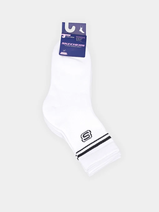 Шкарпетки та гольфи Skechers 3PK FULL TERRY LOW CREW модель S601827-100 Фото