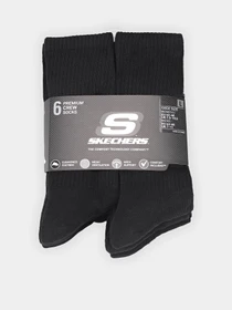 Носки и гольфы Skechers 6PK 1/2 TERRY CREW модель S118220-001 Фото