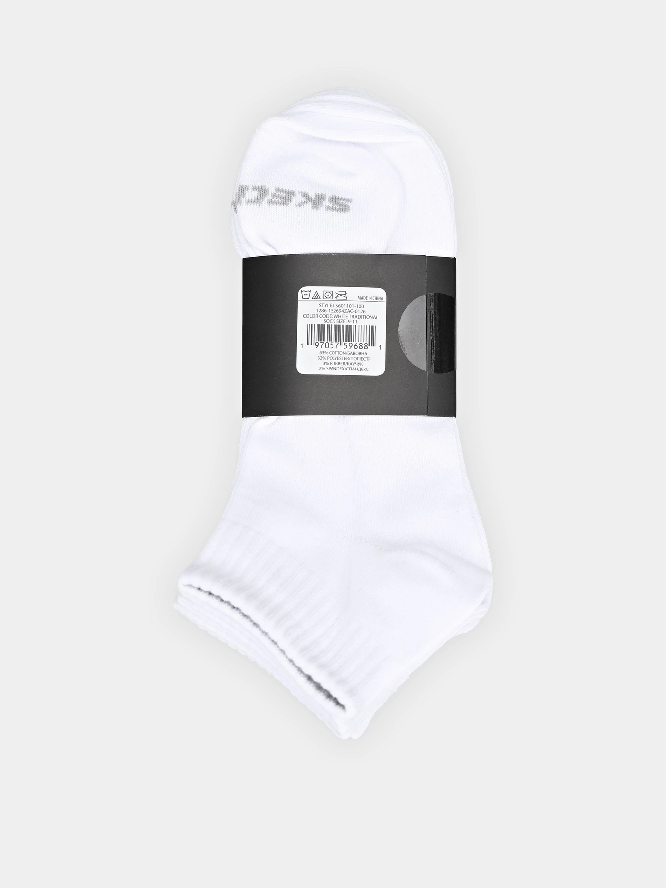 Шкарпетки та гольфи Skechers модель S601101-100-9 Шкарпетки та гольфи Skechers модель S601101-100-9 Фото