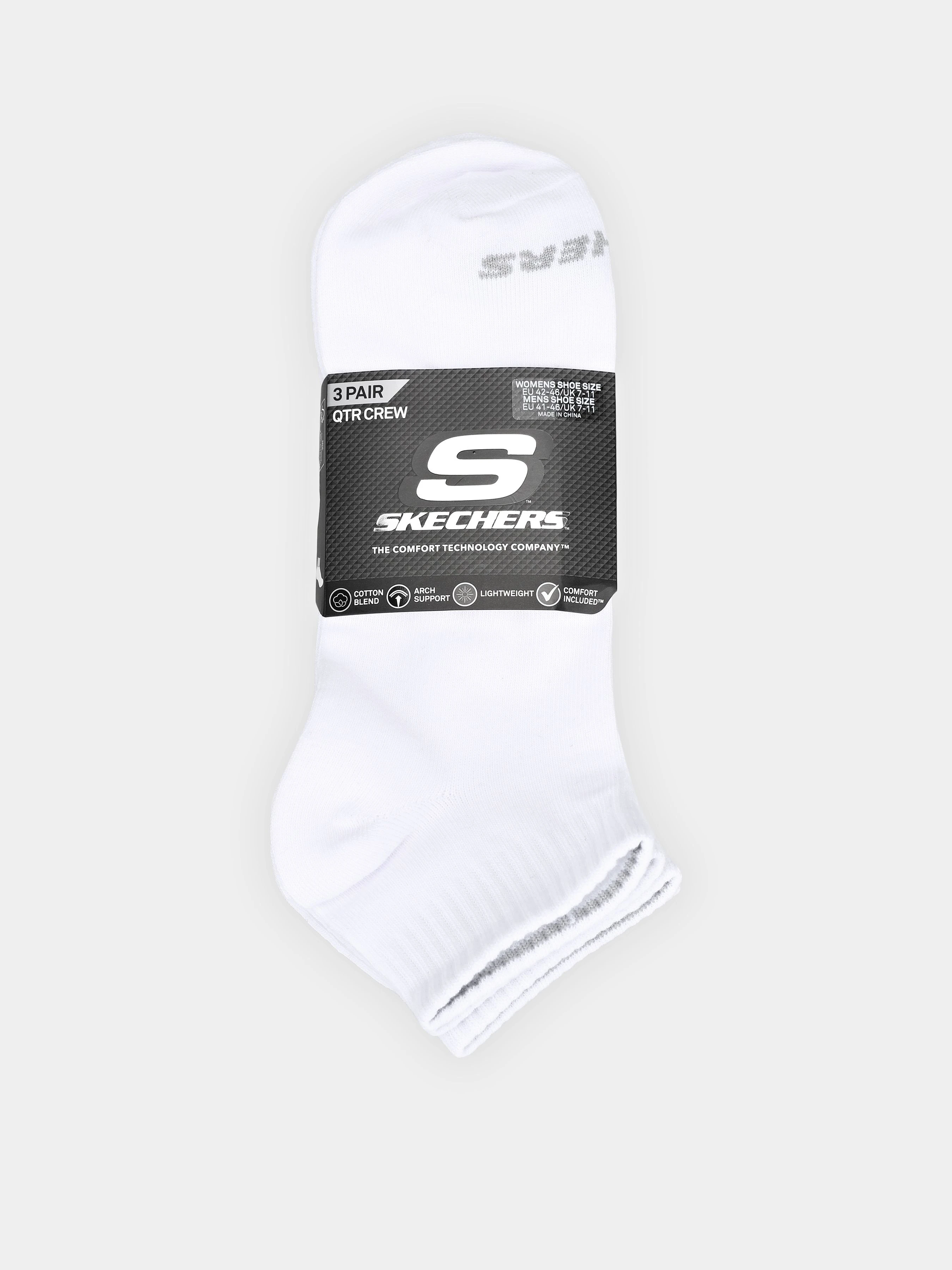 Skechers Набір шкарпеток колір білий