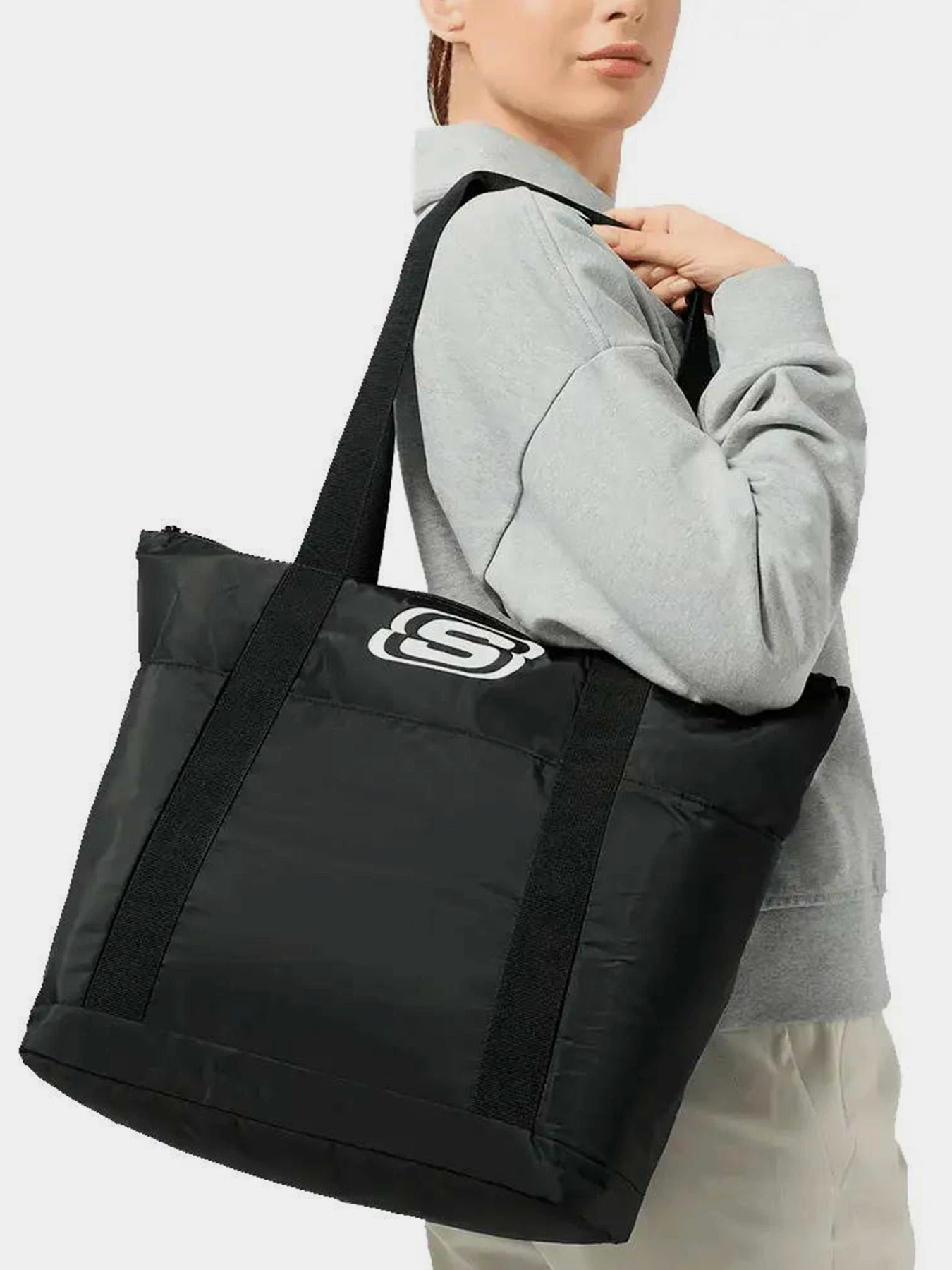 Сумки Skechers TOTE AND GO BAG модель SKCH9892 BKW Сумки Skechers TOTE AND GO BAG модель SKCH9892 BKW Фото