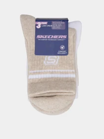 Шкарпетки та гольфи Skechers 3PK WOMENS FULL TERRY LOW CREW модель S601827-273 Фото