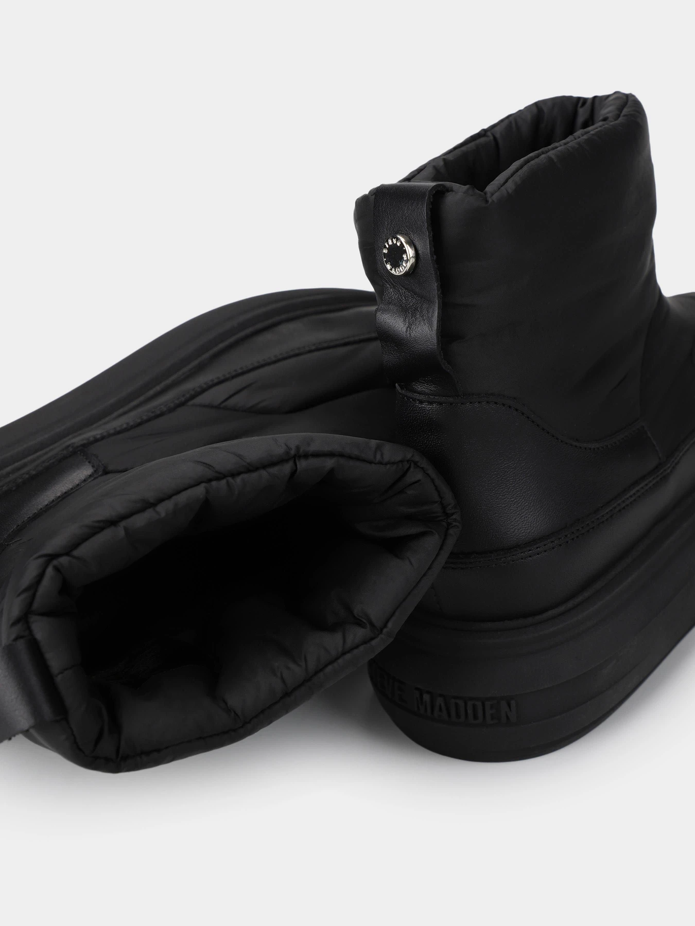Черевики та чоботи Steve Madden модель SM11002760 BLACK Черевики та чоботи Steve Madden модель SM11002760 BLACK Фото