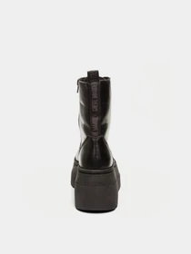 Ботинки и сапоги Steve Madden Polar модель SM11002808 BLK ACTION LEATHER Фото