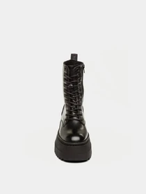 Ботинки и сапоги Steve Madden Polar модель SM11002808 BLK ACTION LEATHER Фото