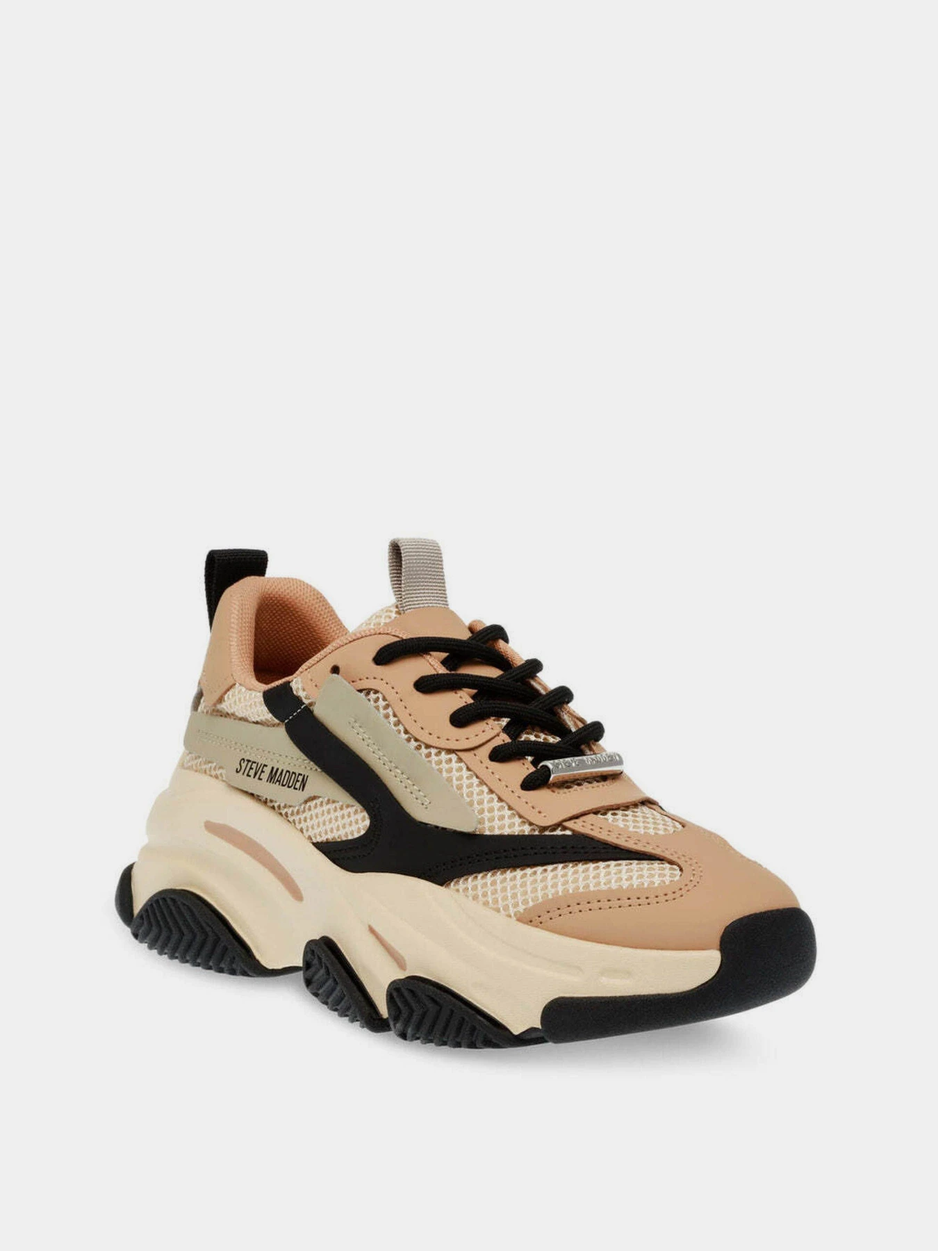 Кроссовки Steve Madden Possession-E модель SM19000033 KHAKI/BLACK Фото