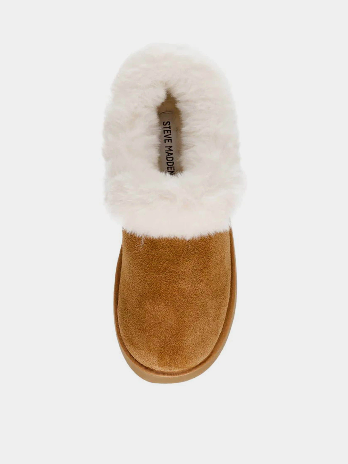 Шльопанці Steve Madden Chaplin Slide модель SM11002735 CHESTNUT SUEDE Шльопанці Steve Madden Chaplin Slide модель SM11002735 CHESTNUT SUEDE Фото