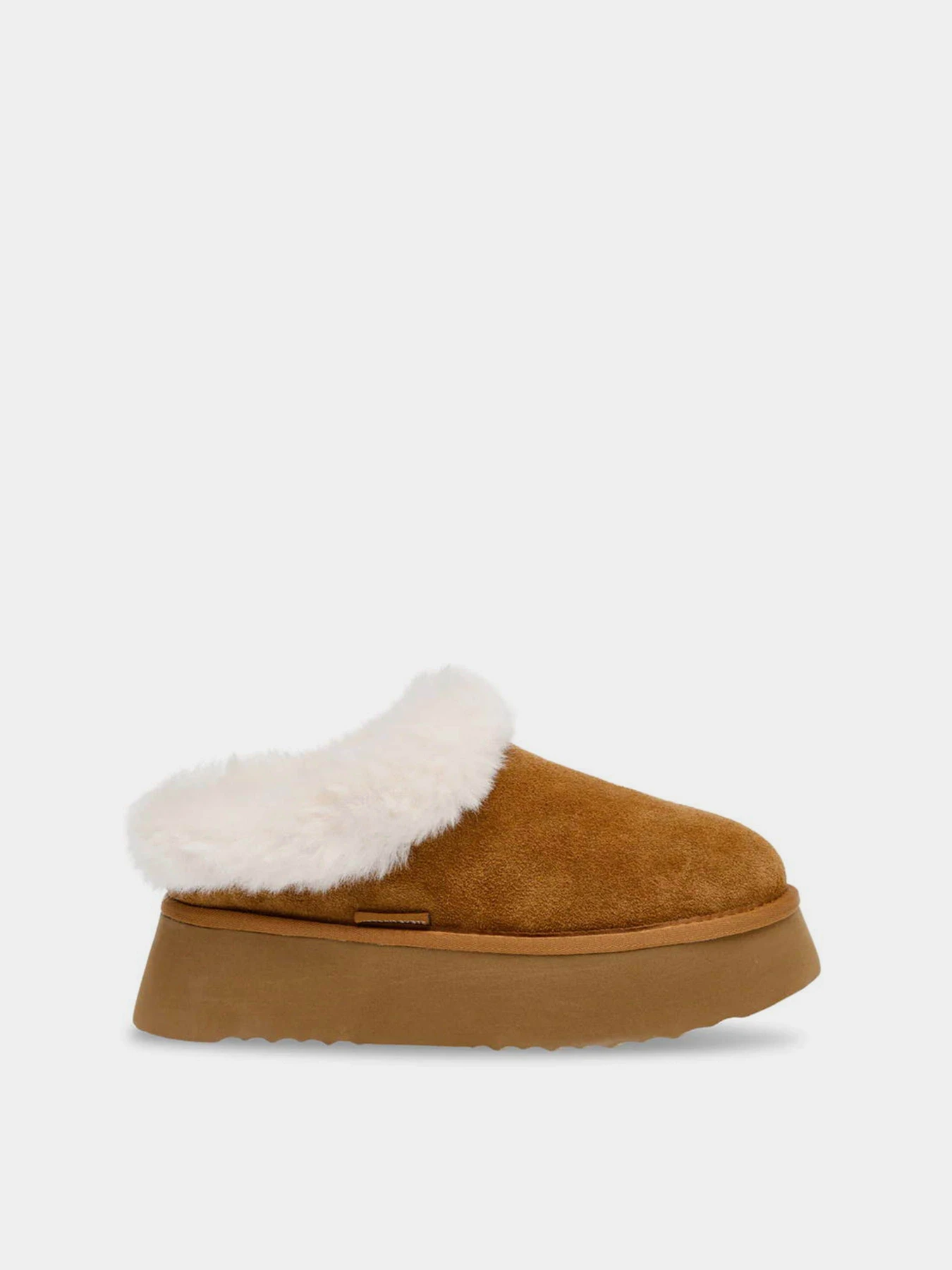 Шльопанці Steve Madden Chaplin Slide модель SM11002735 CHESTNUT SUEDE Шльопанці Steve Madden Chaplin Slide модель SM11002735 CHESTNUT SUEDE Фото