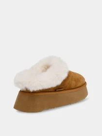 Шльопанці Steve Madden Chaplin Slide модель SM11002735 CHESTNUT SUEDE Фото
