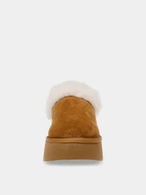 Шльопанці Steve Madden Chaplin Slide модель SM11002735 CHESTNUT SUEDE Фото