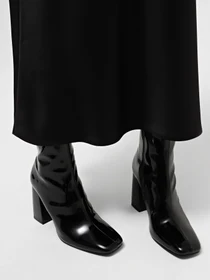 Черевики та чоботи Steve Madden Traverse модель SM19000040 BLACK PATENT Фото