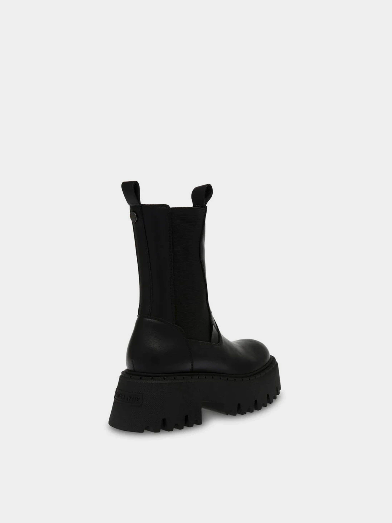 Черевики та чоботи Steve Madden Obtain модель SM11002704 BLK ACTION LEATHER Фото