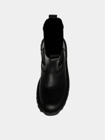 Черевики та чоботи Steve Madden Obtain модель SM11002704 BLK ACTION LEATHER Фото