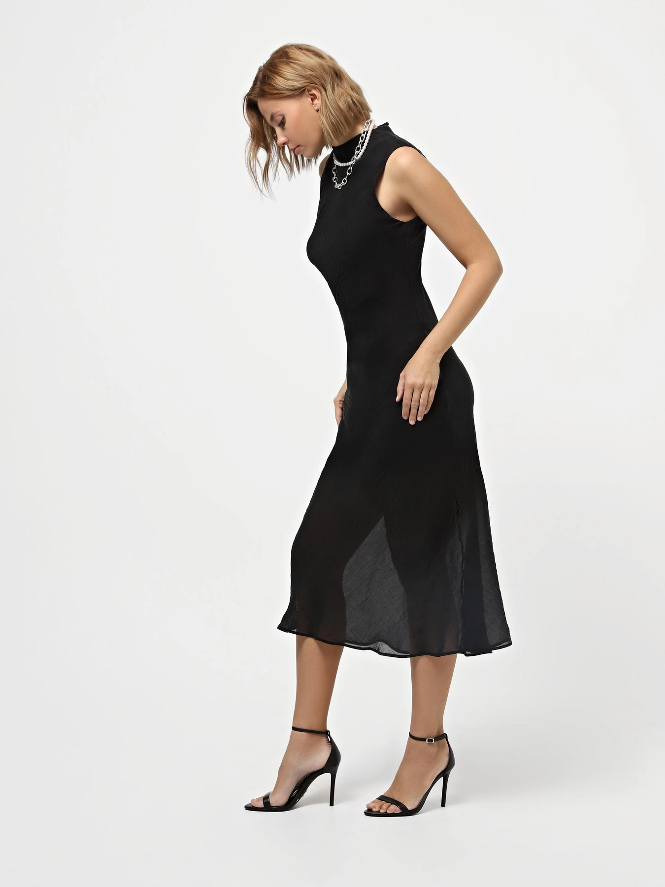 Босоножки Steve Madden модель SM11002956 BLACK LEATHER Босоножки Steve Madden модель SM11002956 BLACK LEATHER Фото